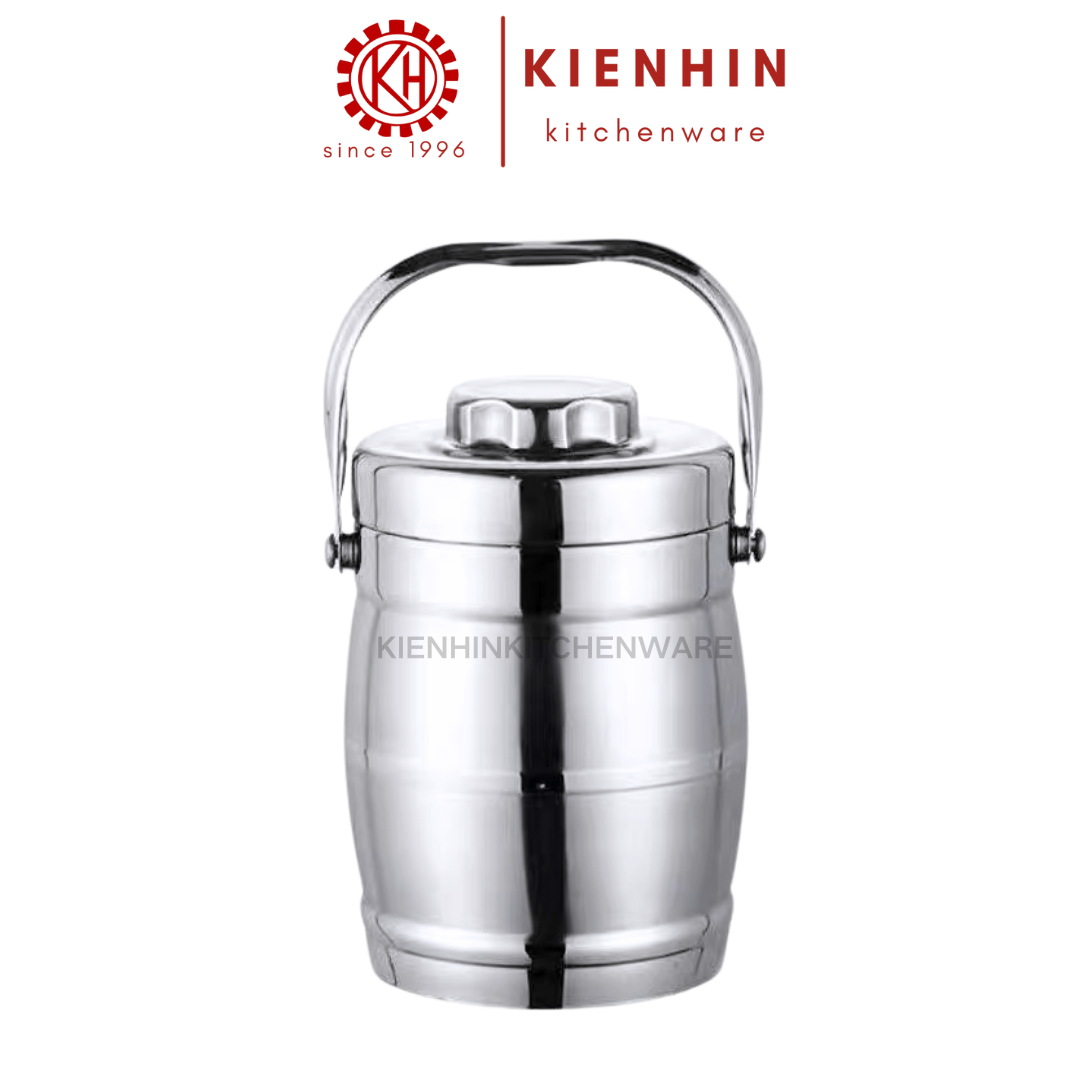 S/S THERMOS PORTABLE POT \ COMPARTMENTS LUNCH BOX | 不锈钢保温提锅/餐盒 <10L>