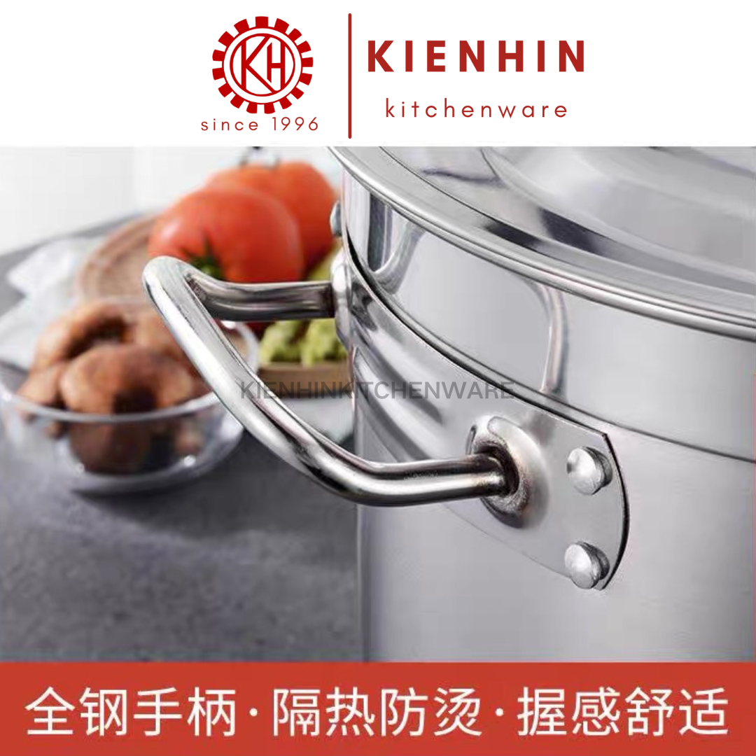 S/S QUALITY SHORT SOUP POT【BUSINESS USE RECOMMENDED】 | 商用高质量白钢矮汤桶