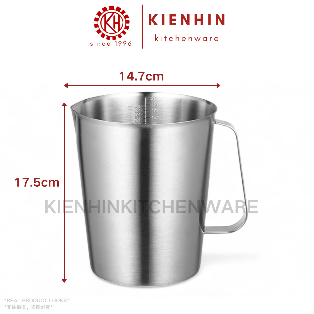 High Quality # 304 STAINLESS STEEL Measuring Cup 刻度量杯