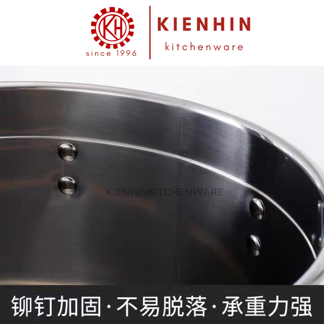 S/S QUALITY SHORT SOUP POT【BUSINESS USE RECOMMENDED】 |  商用高质量白钢矮汤桶
