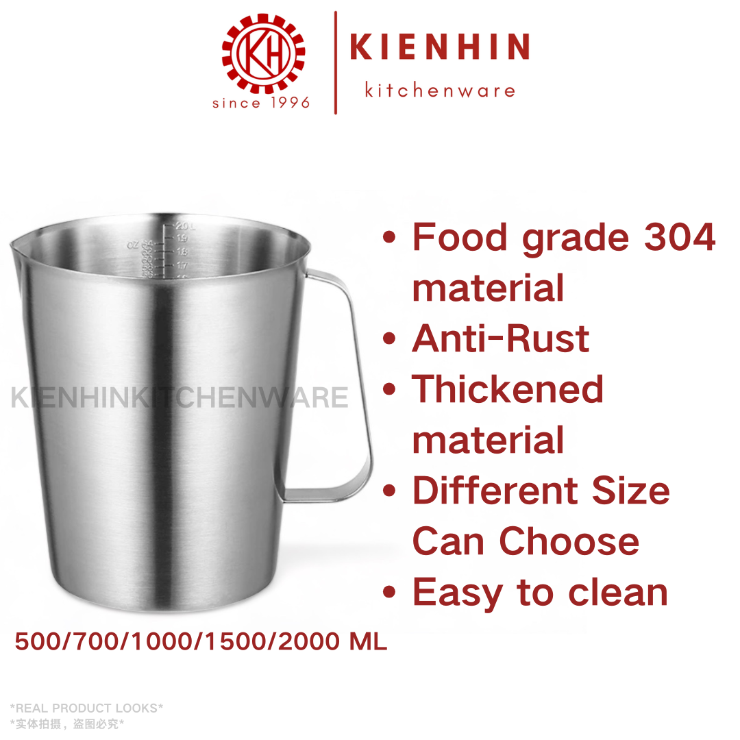 High Quality # 304 STAINLESS STEEL Measuring Cup 刻度量杯
