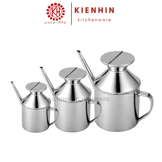 S/S OIL POT DISPENSER | S/S OIL CONTAINER | 白钢油壶 < 450ml / 550ml / 1000ml >