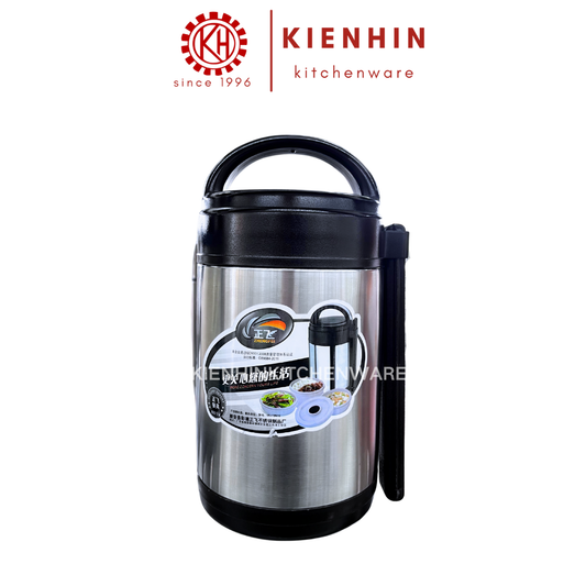 3 LAYERS PRESERVATION PORTABLE POT | THERMO LUNCH BOX < 1.8L > | 正飞三层真空保温饭盒