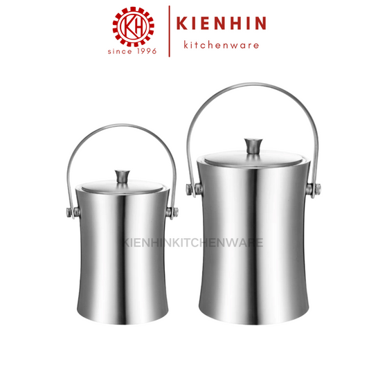 S/S WINE BOTTLE ICE BUCKET | Champagne Bucket | 不锈钢红酒/香槟小蛮腰冰桶 < 2L / 3L >