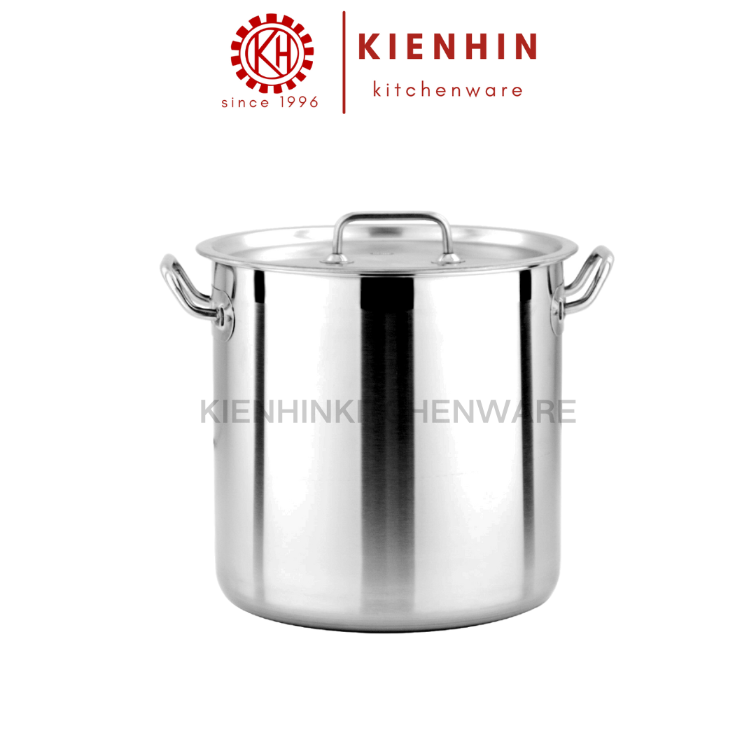 #304 S/S QUALITY SOUP POT | 高端高质量304白钢汤锅