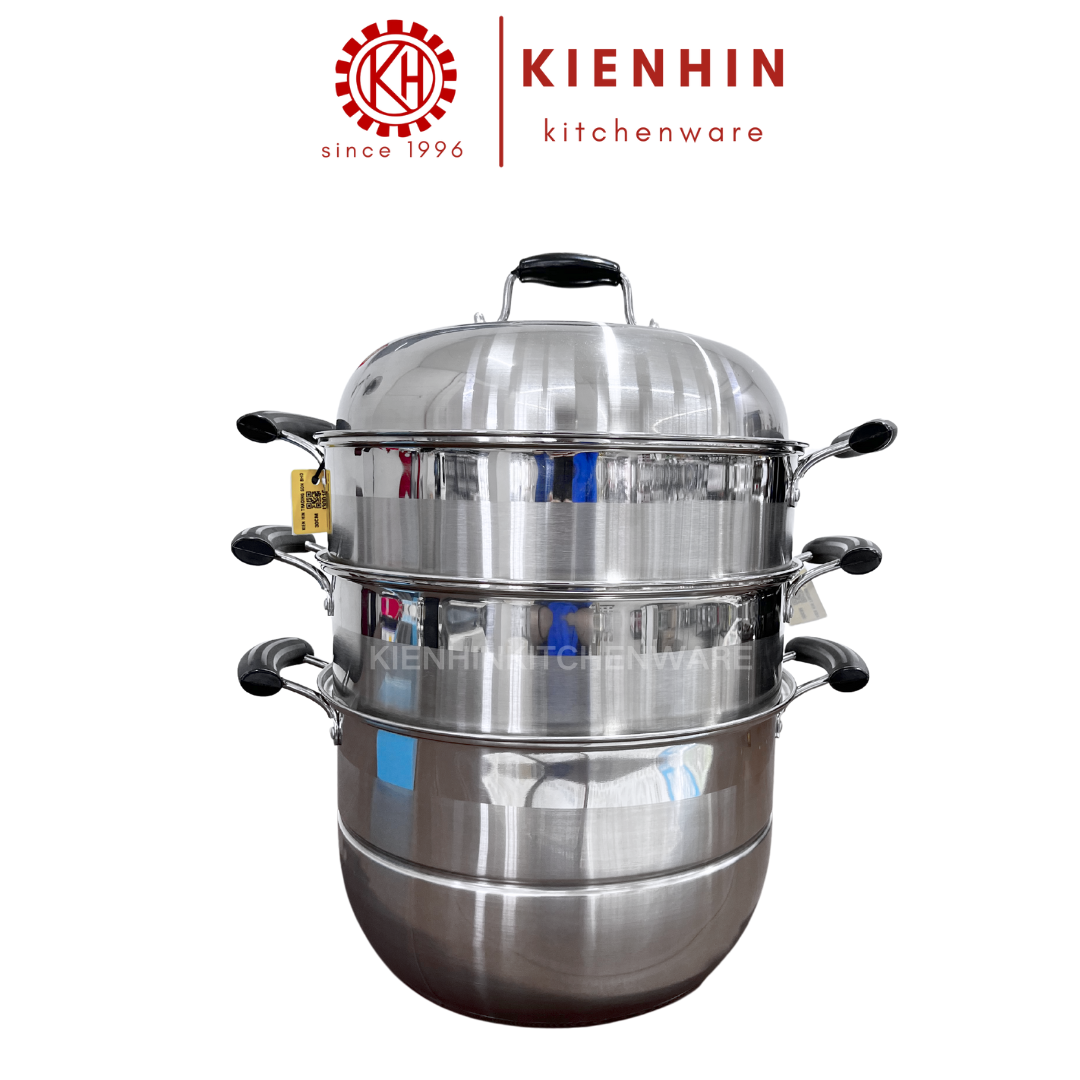 3 LAYER S/S STEAM POT < 30CM > | 不锈钢三层可叠蒸锅