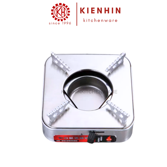 PORTABLE BURNER ALCOHOL STOVE | 便携方型固体酒精四角炉