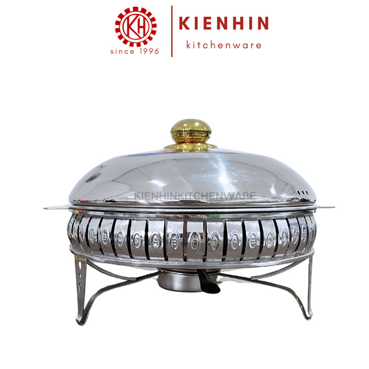 S/S LUXURY SERVING DISH / ALCOHOL COOKING POT | 不锈钢肥牛酒精锅炉 < 26CM / 28CM >