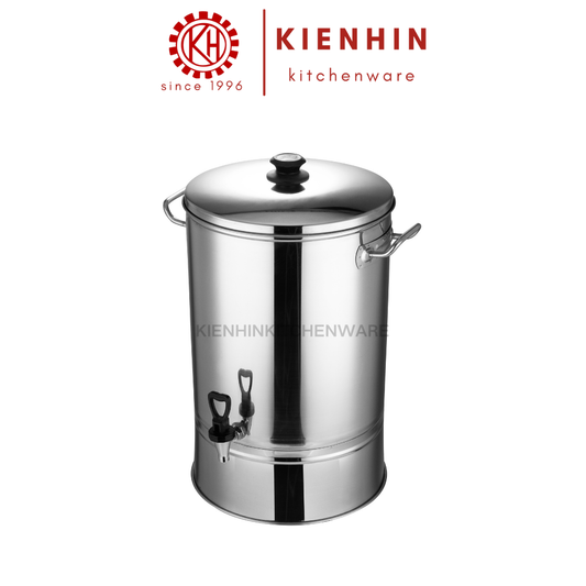 S/S SINGLE FAUCET WATER DISPENSER / WATER STORAGE | 不锈钢带龙头冷水桶 < 38L / 58L >