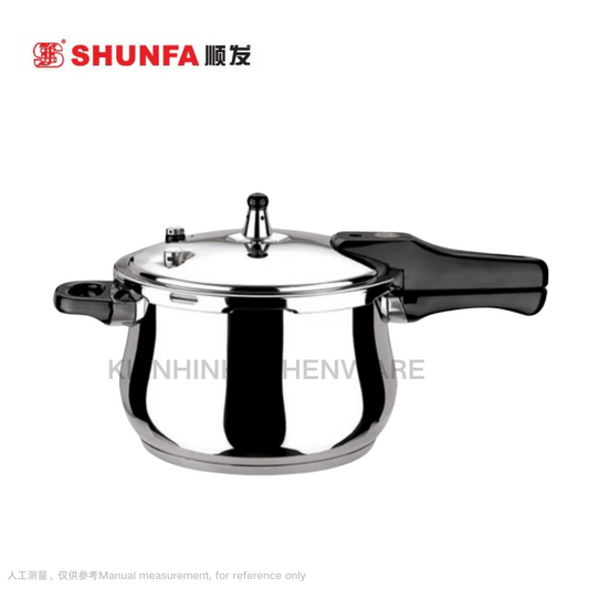 #304钢 顺发T型高压锅 GRADE#304 SHUNFA T-SHAPED HIGH PRESSURE COOKER