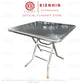 SUS 201 STAINLESS STEEL FOLDABLE SQUARE TABLE < 90 x 90 CM >折叠式方桌