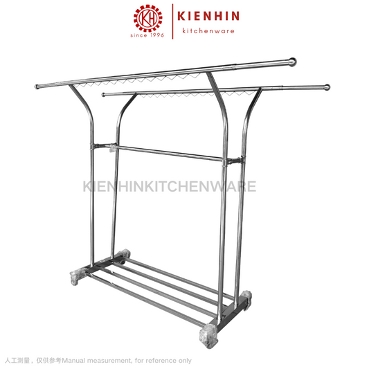 Y型·可伸缩·晾衣架 Y-SHAPED ADJUSTABLE CLOTHES RACK